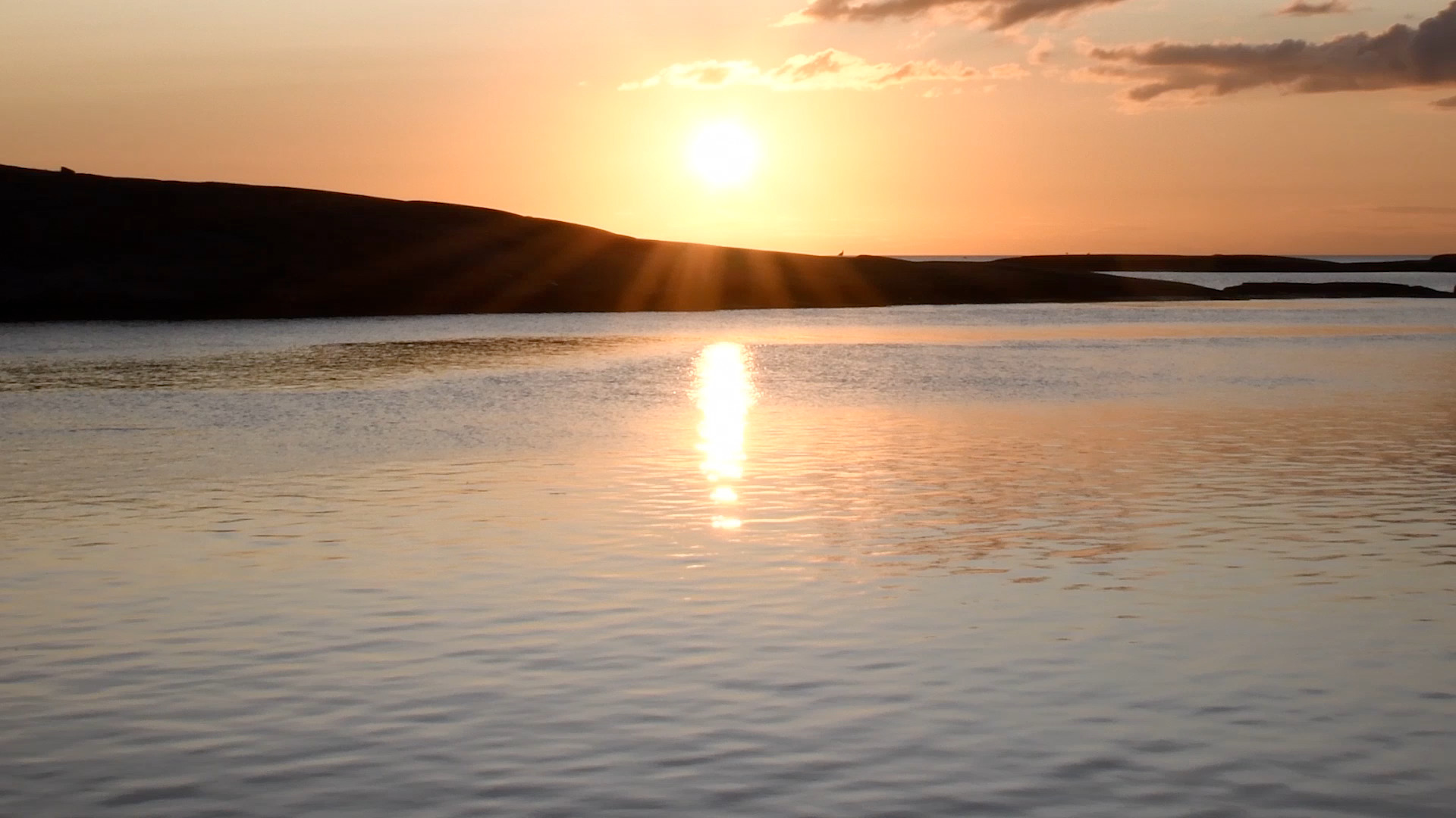 Bild på solnedgång - Oceans HD